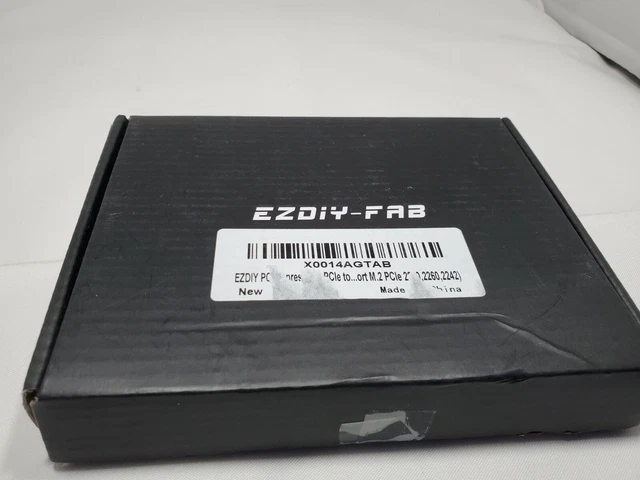 EZDIY-FAB Adattatore M.2 PCIe NGFF A Scheda PCIe 3.0 X4 – Supporta SSD 22110, 2280, 2260, 2242 (Solo Chiave M)