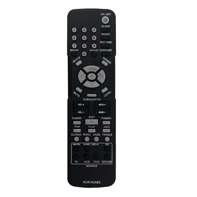 RCR192AB2 Replace Remote Control for RCA DVD Home Theater System RT27602241