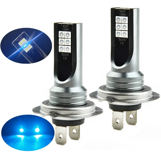 Afibraru Ampoules LED H7 20000LM - 600% Plus Lumineuses - Blanc Froid 6000K
