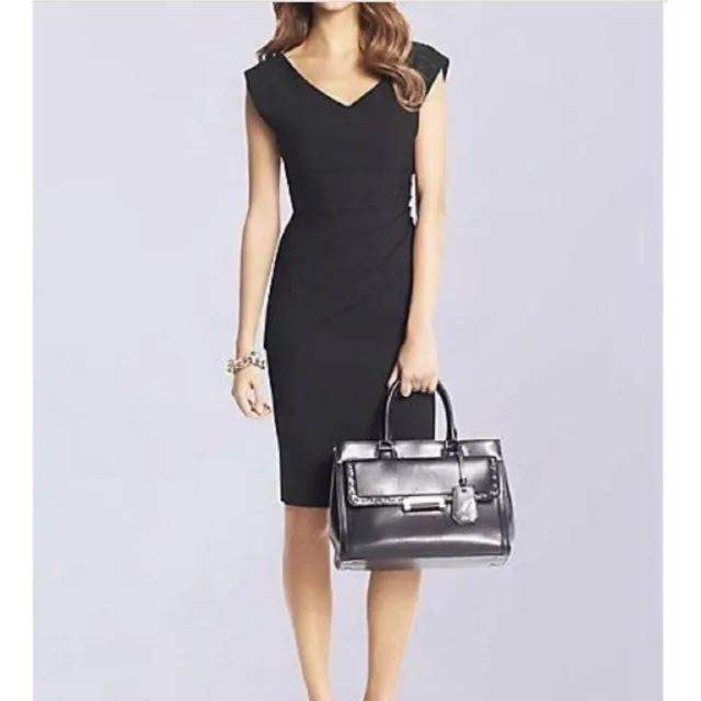 DVF Bevin ruched shift dress 10