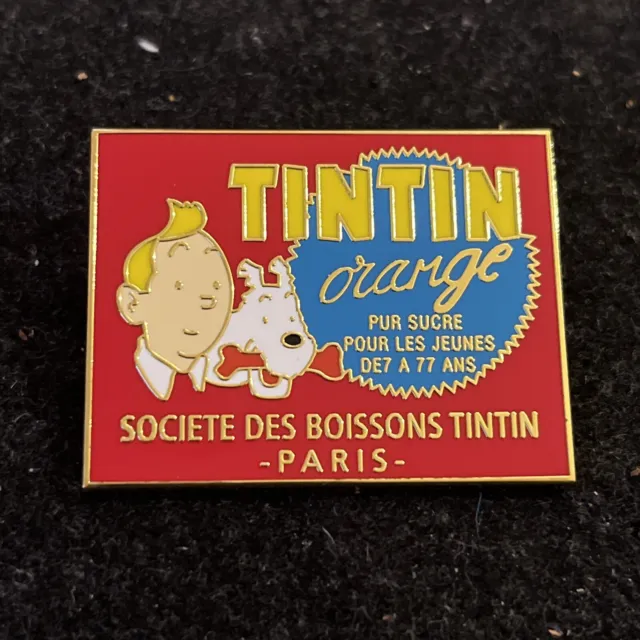 Pin’s BD Tintin Milou Orange