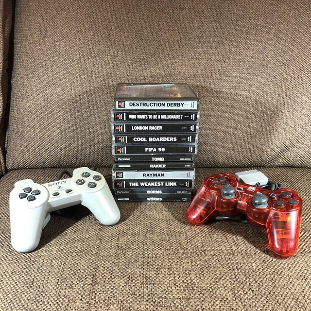 Lot De 10 Manettes Compatibles PS1 / PSone - Marque AXAY, Neuves Sous Emballage, Idéal Pour Gaming Rétro