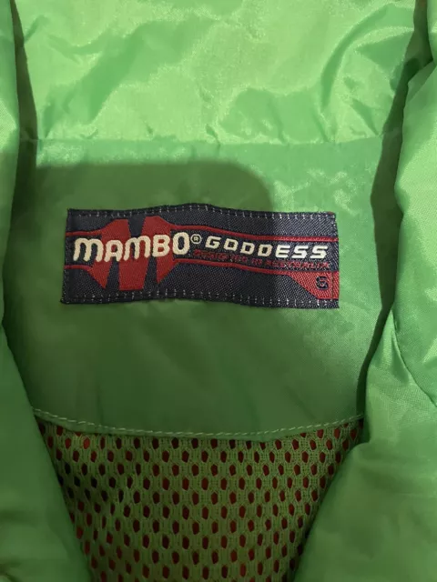 MAMBO GODDESS VINTAGE Spray Jacket Zip Through SIZE SMALL Ladies 90s Y2K RETRO 3