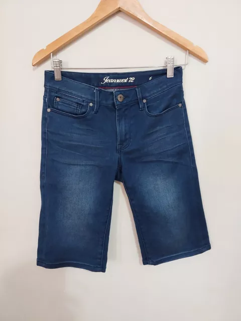 JEANSWEST 72 Denim Bermuda Shorts - Size 6