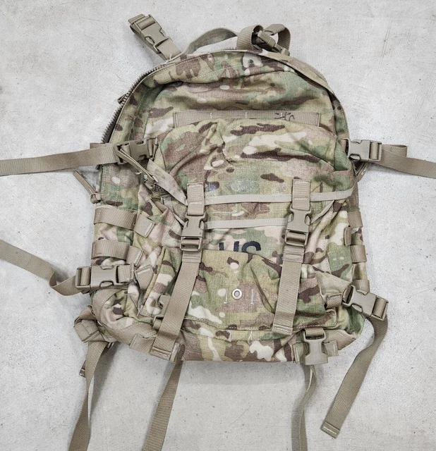 USGI US MILITARY MOLLE II 3 Day Assault Pack OCP Multicam  W/ Pad & Stiffenrt
