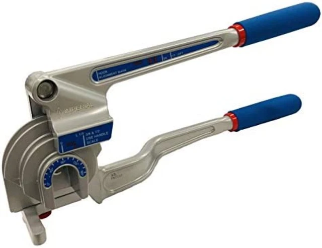 BBK 370-FH 3 Head Tube Bender 1/4/ 3 /8 / 1/2 Imperial Tool w/Tracking# New