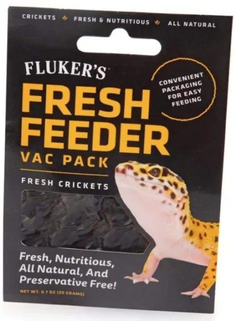 Paquete de vacaciones Flukers Cricket Fresh Feeder