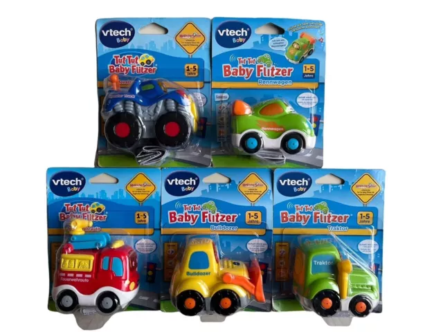 Vtech Tut Tut Baby Flitzer 1-5 Jahre verschiedene Modelle Traktor Feuerwehr