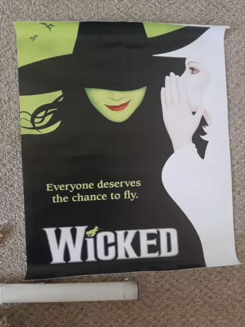 wicked broadway musical Canvas Poster