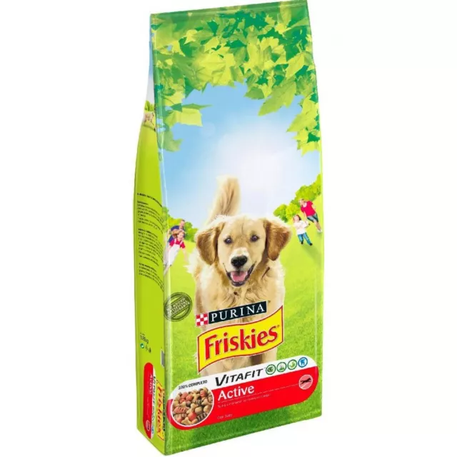 Friskies Dog Active carne 18 Kg