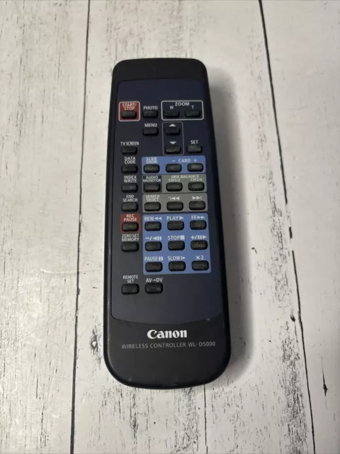 Canon WL-D5000 Wireless Controller Remote Control XL XH Camcorder Video OEM