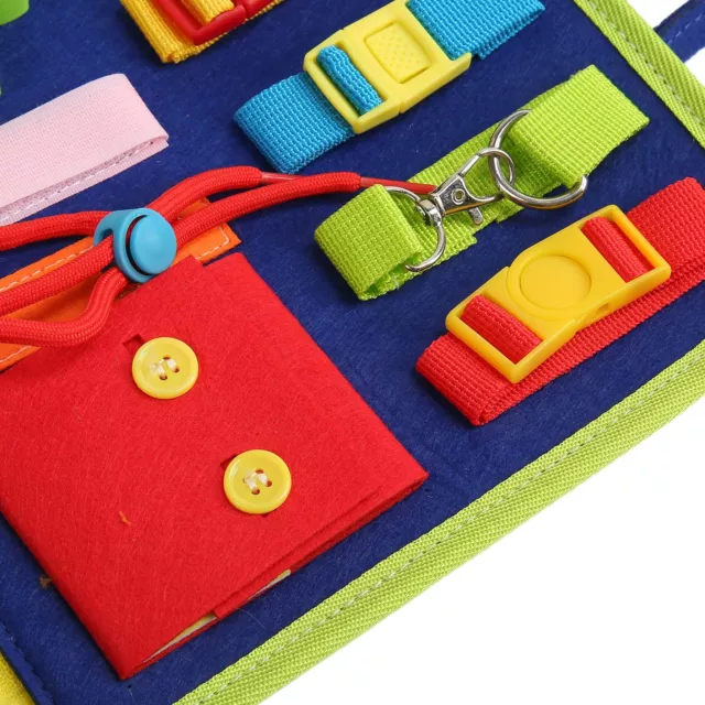 Dementia Sensory Toy Fidget Blanket Pressure Anxiety Relief Cloth GSA