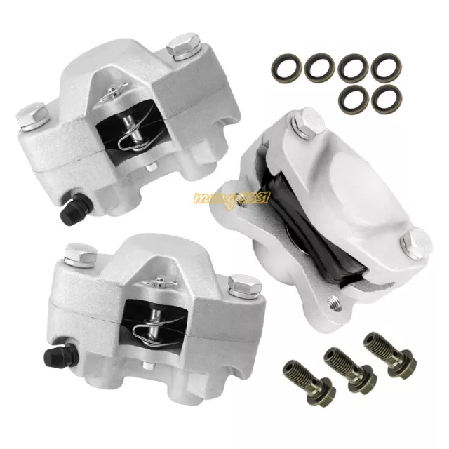 Front & Rear Brake Calipers & Master Cylinder for Arctic Cat ATV 400 500 2x4 4X4 3