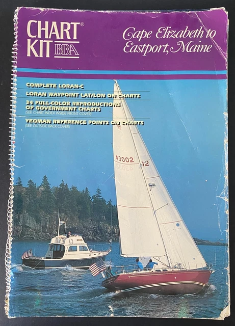 Chart Kit BBA Cape Elizabeth to Eastport Maine Cruising Sailing Maps Navigation