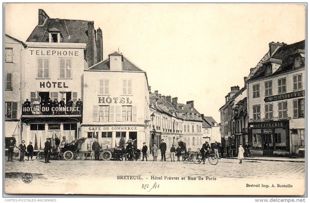 27 BRETEUIL - hotel PREVERT and the rue de paris
