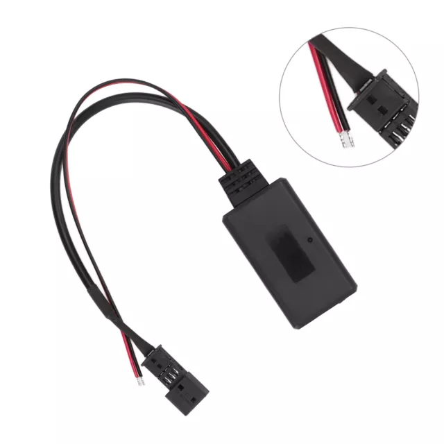 Bluetooth5.0 AUX in modulo adattatore auto nero 3 pin resistente alle alte temperature