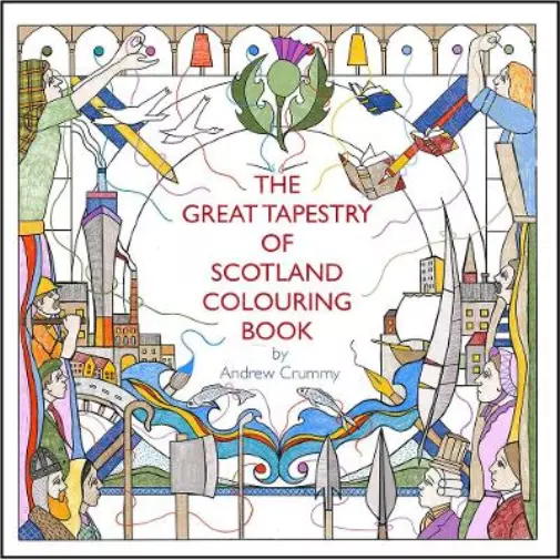 Andrew Crummy The Great Tapestry of Scotland Colouring Book (Poche)