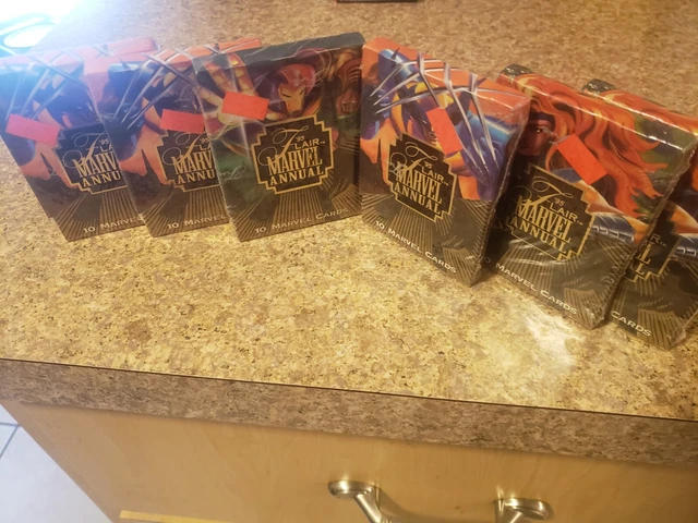 1995 flair marvel annual 10 card sealed Box