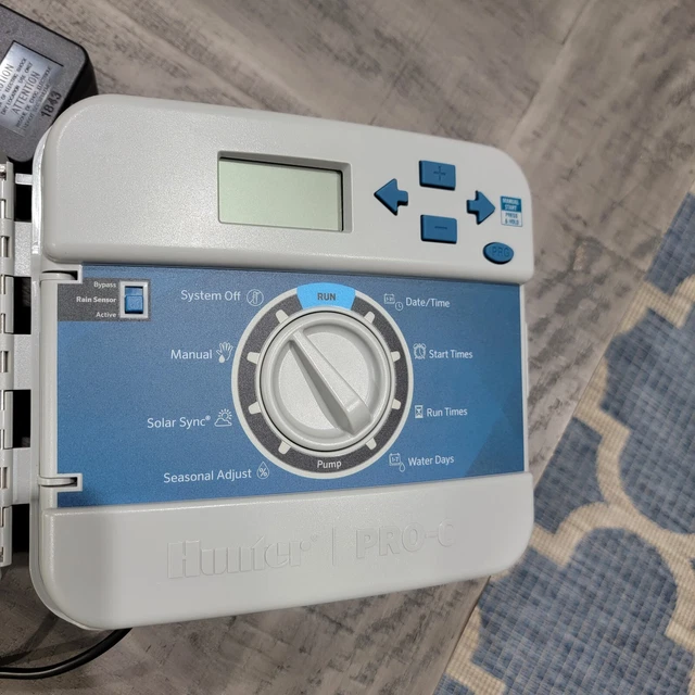 HUNTER PROC PC400I Indoor Sprinkler Irrigation Timer Controller 13