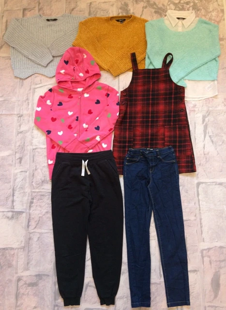 Girls Clothes Bundle 12-13 Years Next New Look Etc Hoodie Jumper Joggers Jegging