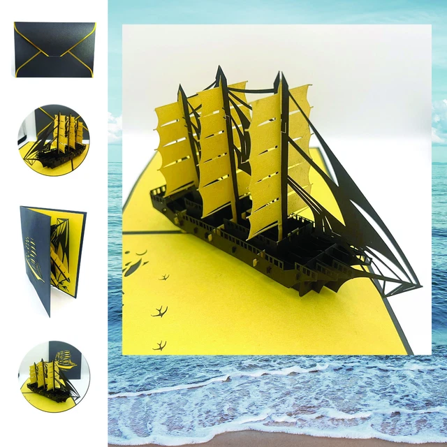 Mini Puzzle 3D en Métal Éducatif pour Enfants 14+ - Bateau de Collection à Montage Manuel Mini Puzzle 3D en Métal Éducatif pour Enfants 14+ - Bateau de Collection à Montage Manuel