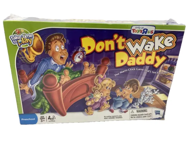 Don’t Wake Daddy Toys R Us Exclusive Board Game Brand New 2011 Please Read
