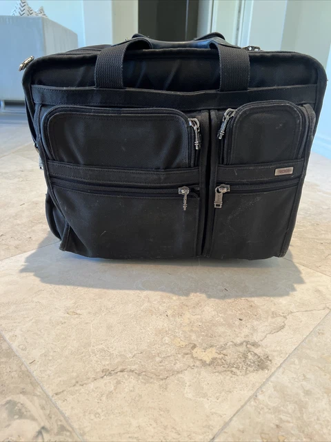 Tumi Wheeled Carry-on Briefcase Black (2207D3)