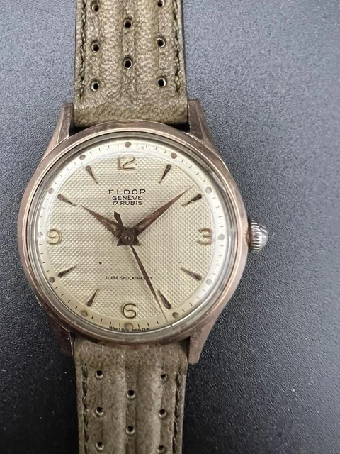 Montre Automatique ELDOR Calibre ETA 2460 Avec Date - À Restaurer, Occasion