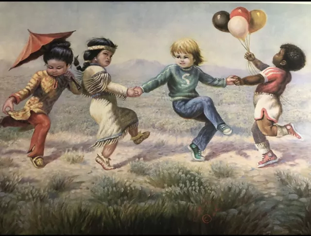 “One in the Spirit” lithograph by western artist Gregory Perillo