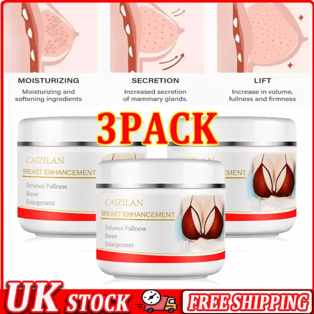 3X Breast Enlargement Cream Must UP Boobs Cream Pueraria Mirifica Enhancement