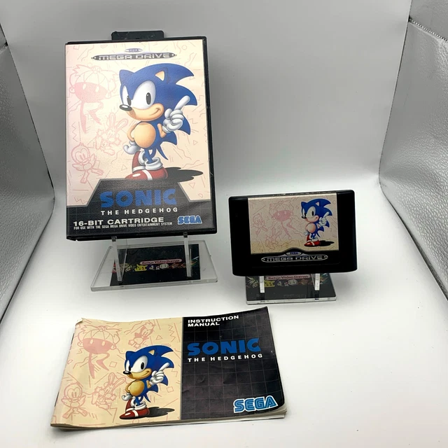 SONIC THE HEDGEHOG Pal Sega Mega Drive - Original - Complete Tested ...