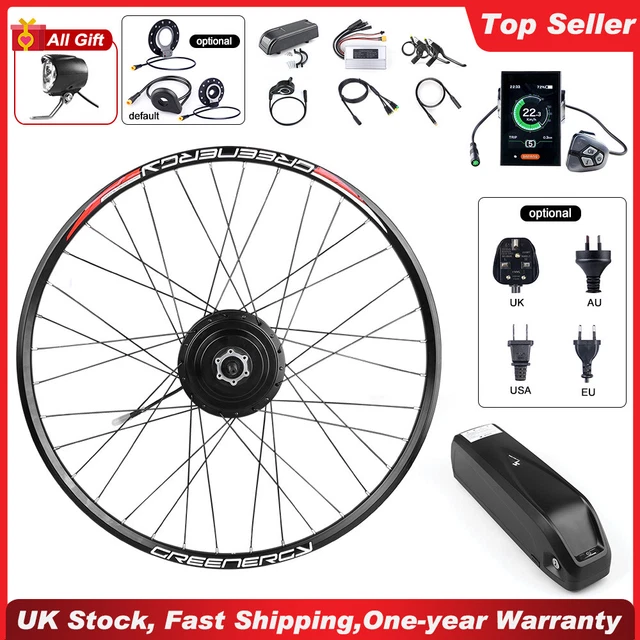 BAFANG 26& 27.5& 700C 48V 500W Rear Hub Motor Disc Brake Conversion Kit