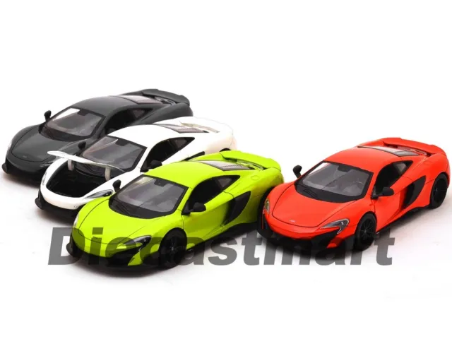 Welly 1:24 Display McLaren 675LT Coupe Diecast Model Car New 24089