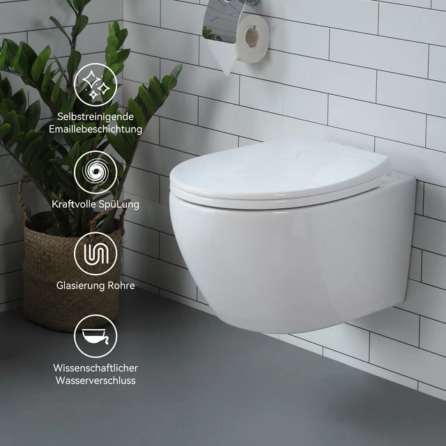 Hange Wc Spulrandlos