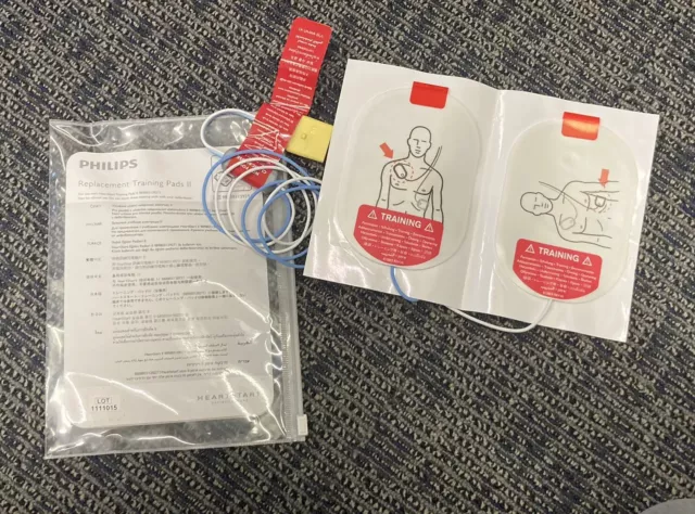 Philips Training Case Heart start Training Pads II