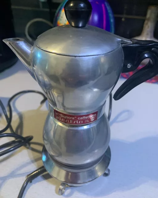 Signora Cafetière Italienne Vintage Électrique Rare