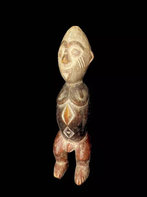 African Tribal Power Figure Statue Igbo Kongo peoples Kongo Statue Igbo-6520