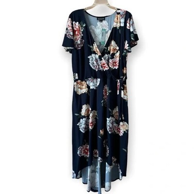 Fortune + Ivy floral high low dress