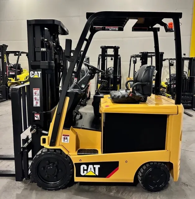 2015 Cat/Mitsubishi FBC25N2 5000 LB Capacity ELECTRIC Forklift * ONLY 1520 HOURS
