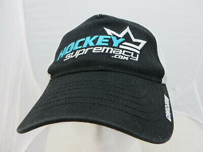 Gongshow baseball cap hat adjustable snap back black hockey supremacy