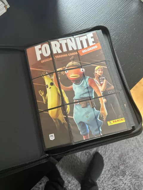 Panini Fortnite Reloaded 🔥MASTERSET🔥Alle 315 Karten TCG Sammlung **RAR**