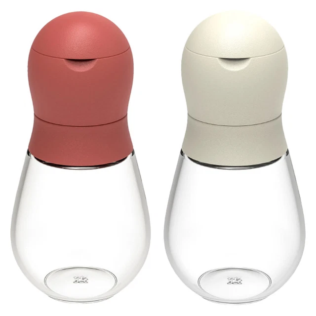 2 piezas molino de pimienta de vidrio amoladora de mano molinillos de café pimienta Sichuan