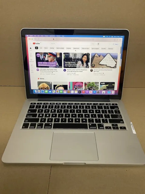 Apple Macbook Pro Retina A1502 13" 2015 i5 2,7 GHz 8 GB 120 GB SSD BIG SUR" computer portatile