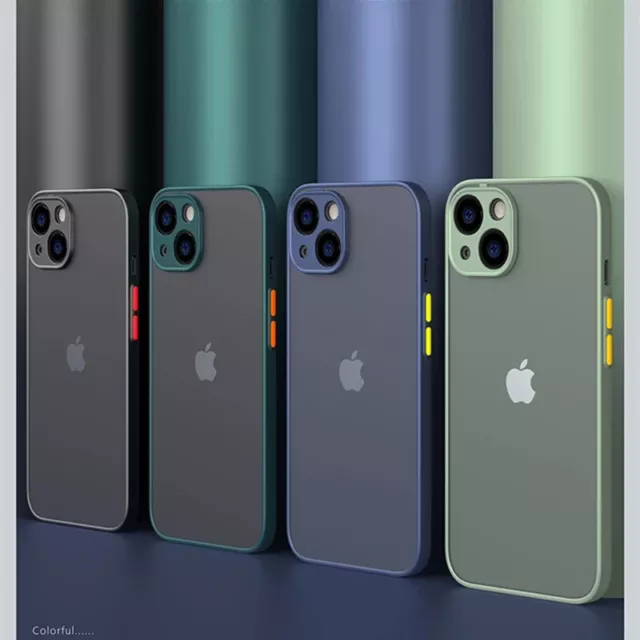 Hülle für iPhone 14 13 12 11 /Pro Max Mini Plus Handy Schutz Case Bumper Cover