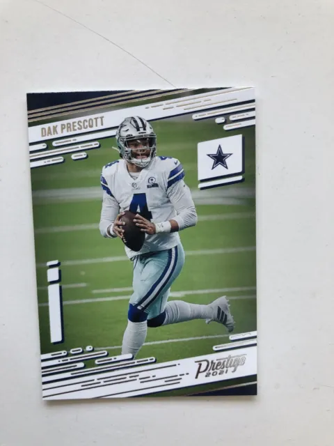 2021 Prestige Dak Prescott #9 Dallas Cowboys NFL Trading Card