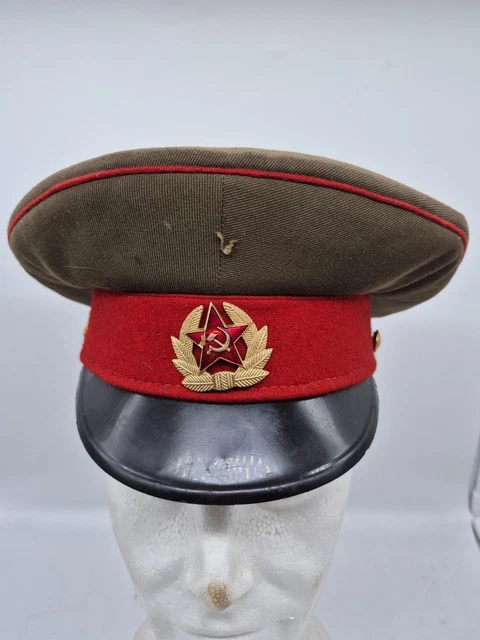 Béret Vert Armée Ukrainienne Avec Ancre, Vintage, Taille 58-59, Homme