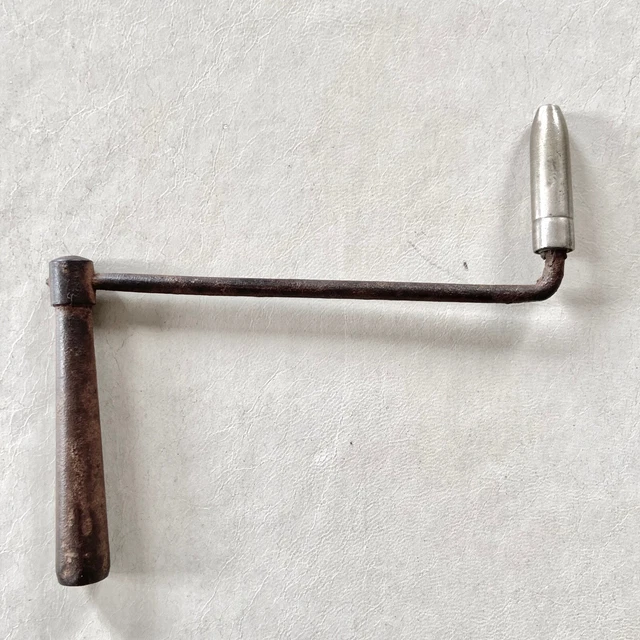 Clé Manivelle Comtoise N°13 - Carré 5 Mm, Fabriquée Artisanale En France Pour Remontage Horloge