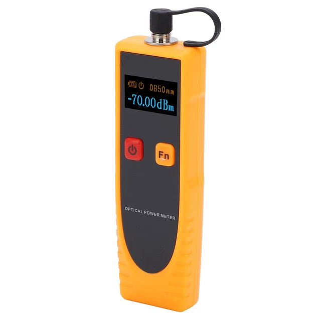 GM65 Optical Power Meter Red Light Optical Fiber Mini Optical Tester♫