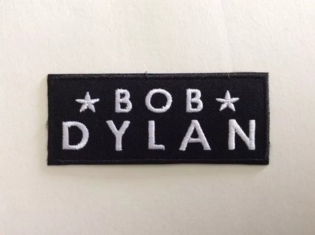 M303 Patch Ecusson Musique Bob Dylan Usa 1941  8*3,5 Cm