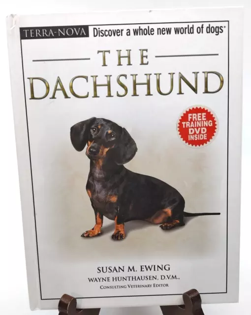 Lot 2 Dachsund Care/Training Books With DVD Kennel Club Susan Ewing Dog HC *READ 2